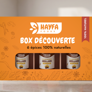 Box Découverte HAYFA (Coffret 6 Épices)